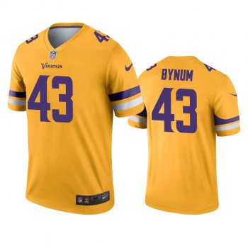 Minnesota Vikings Camryn Bynum Gold Inverted Legend Jersey