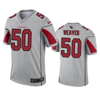 Arizona Cardinals Evan Weaver Silver Inverted Legend Jersey