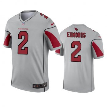 Arizona Cardinals Chase Edmonds Silver Inverted Legend Jersey