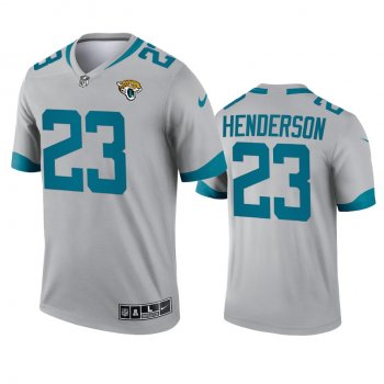 Jacksonville Jaguars C.J. Henderson Silver 2021 Inverted Legend Jersey