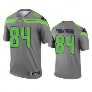 Seattle Seahawks Colby Parkinson Steel 2021 Inverted Legend Jersey