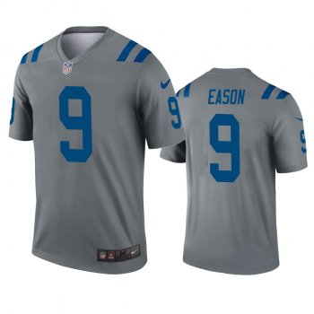 Indianapolis Colts Jacob Eason Gray Inverted Legend Jersey