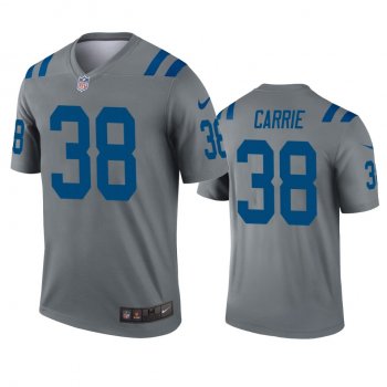 Indianapolis Colts T.J. Carrie Gray Inverted Legend Jersey