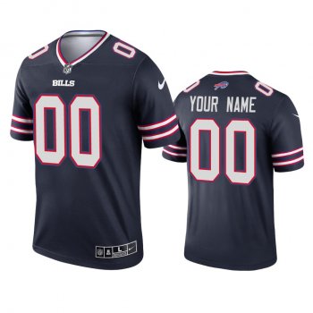 Buffalo Bills Custom Navy 2021 Inverted Legend Jersey