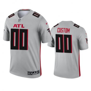 Atlanta Falcons Custom Silver 2021 Inverted Legend Jersey