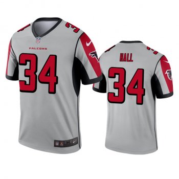 Atlanta Falcons Darren Hall Silver Inverted Legend Jersey