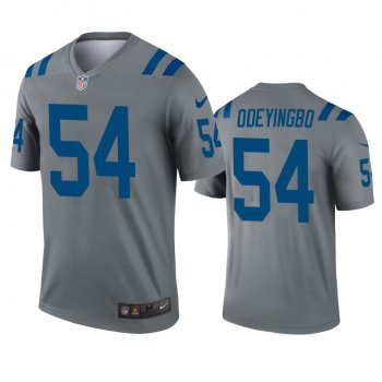 Indianapolis Colts Dayo Odeyingbo Gray Inverted Legend Jersey