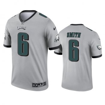 Philadelphia Eagles DeVonta Smith Silver 2021 Inverted Legend Jersey