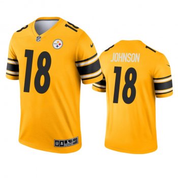 Pittsburgh Steelers Diontae Johnson Gold 2021 Inverted Legend Jersey