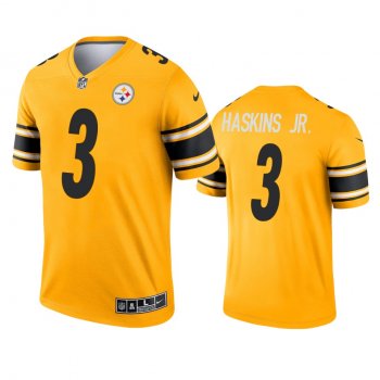 Pittsburgh Steelers Dwayne Haskins Jr. Gold 2021 Inverted Legend Jersey