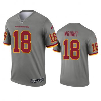 Washington Football Team Isaiah Wright Steel 2021 Inverted Legend Jersey