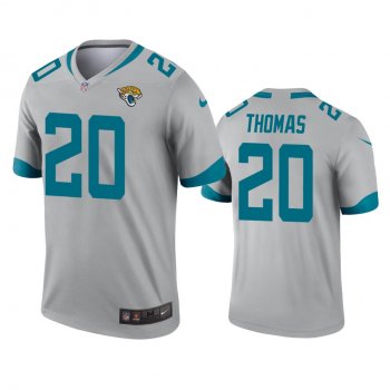 Jacksonville Jaguars Daniel Thomas Silver Inverted Legend Jersey