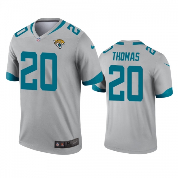 Jacksonville Jaguars Daniel Thomas Silver Inverted Legend Jersey