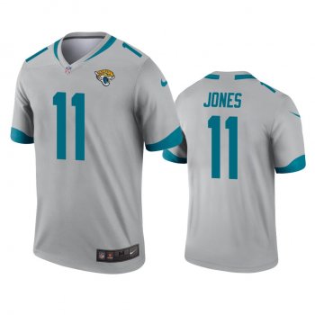 Jacksonville Jaguars Marvin Jones Silver Inverted Legend Jersey