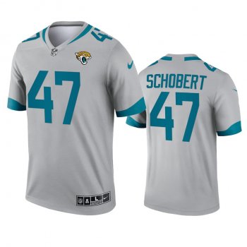 Jacksonville Jaguars Joe Schobert Silver 2021 Inverted Legend Jersey