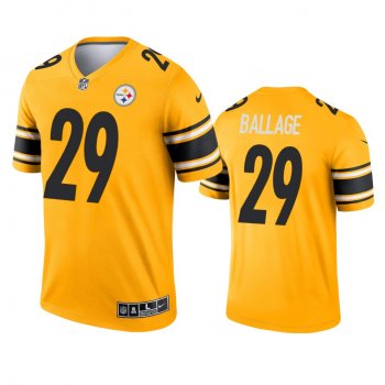 Pittsburgh Steelers Kalen Ballage Gold 2021 Inverted Legend Jersey