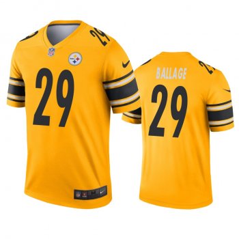 Pittsburgh Steelers Kalen Ballage Gold Inverted Legend Jersey