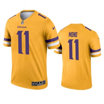 Minnesota Vikings Kellen Mond Gold 2021 Inverted Legend Jersey