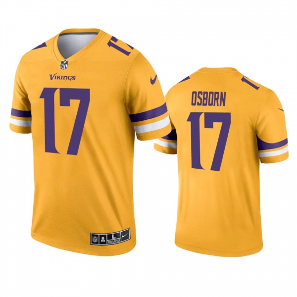 Minnesota Vikings K.J. Osborn Gold 2021 Inverted Legend Jersey