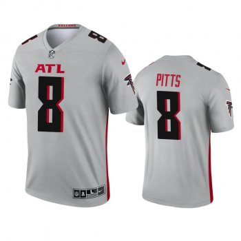 Atlanta Falcons Kyle Pitts Silver 2021 Inverted Legend Jersey