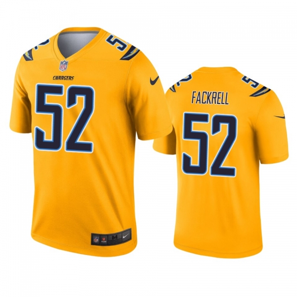 Los Angeles Chargers Kyler Fackrell Gold Inverted Legend Jersey