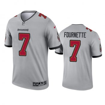 Tampa Bay Buccaneers Leonard Fournette Gray 2021 Inverted Legend Jersey