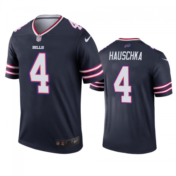 Buffalo Bills Stephen Hauschka Navy Inverted Legend Jersey