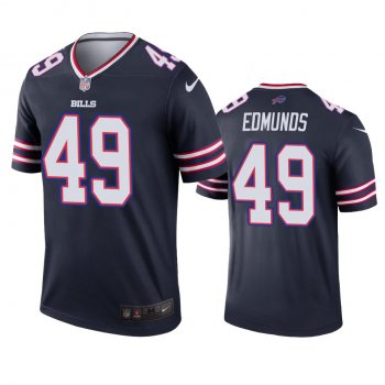 Buffalo Bills Tremaine Edmunds Navy Inverted Legend Jersey