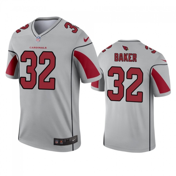 Arizona Cardinals Budda Baker Silver Inverted Legend Jersey