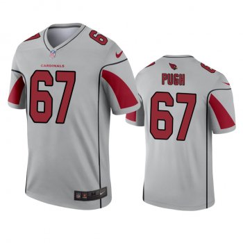 Arizona Cardinals Justin Pugh Silver Inverted Legend Jersey