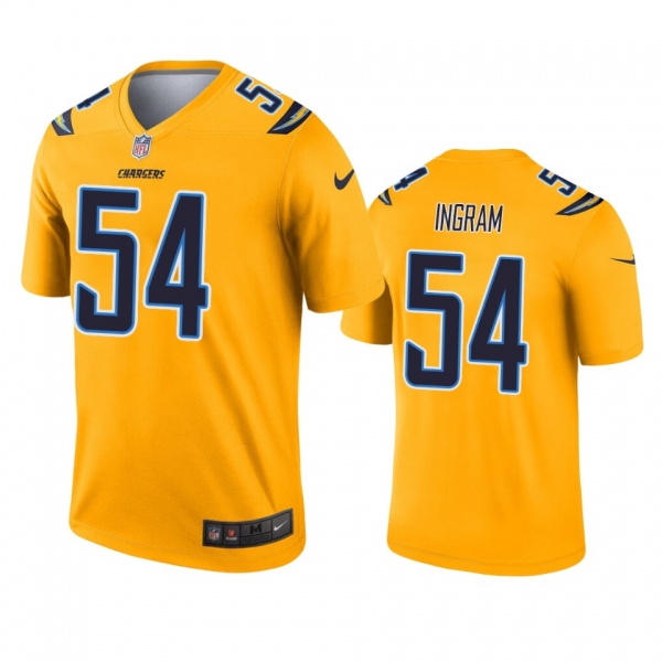 Los Angeles Chargers Melvin Ingram Gold Inverted Legend Jersey