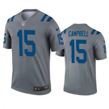 Indianapolis Colts Parris Campbell Gray Inverted Legend Jersey