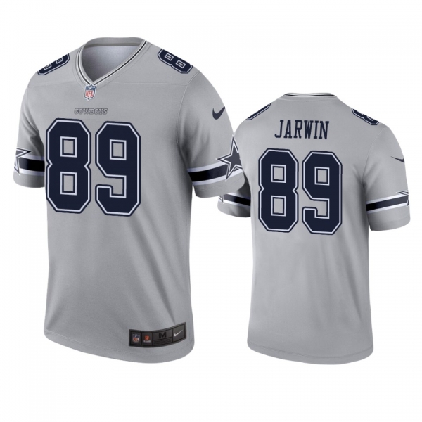 Dallas Cowboys Blake Jarwin Gray Inverted Legend Jersey