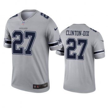 Dallas Cowboys Ha Ha Clinton-Dix Gray Inverted Legend Jersey