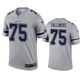 Dallas Cowboys Neville Gallimore Gray Inverted Legend Jersey