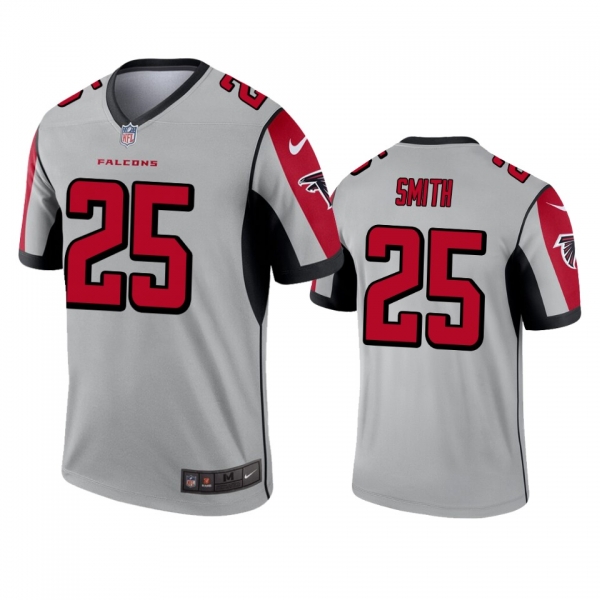 Atlanta Falcons Ito Smith Silver Inverted Legend Jersey