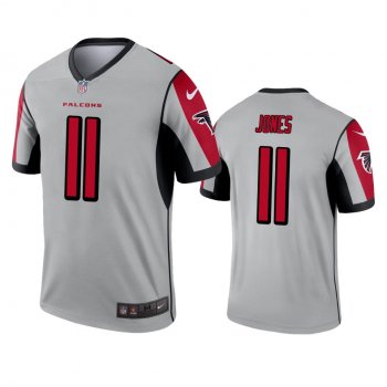 Atlanta Falcons Julio Jones Silver Inverted Legend Jersey