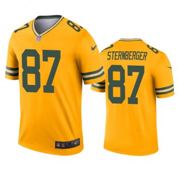 Green Bay Packers Jace Sternberger Gold Inverted Legend Jersey