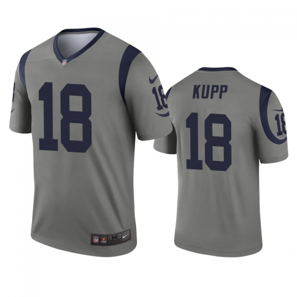 Los Angeles Rams Cooper Kupp Gray Inverted Legend Jersey