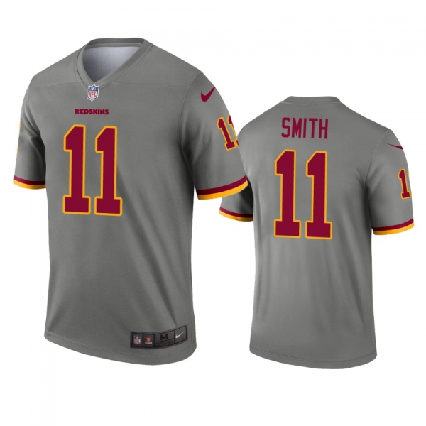 Washington Redskins Alex Smith Gray Inverted Legend Jersey