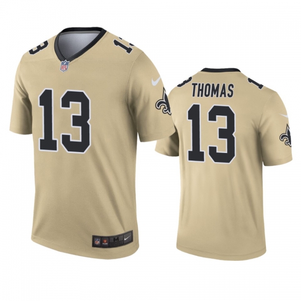 New Orleans Saints Michael Thomas Gold Inverted Legend Jersey