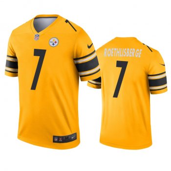 Pittsburgh Steelers Ben Roethlisberger Gold Inverted Legend Jersey