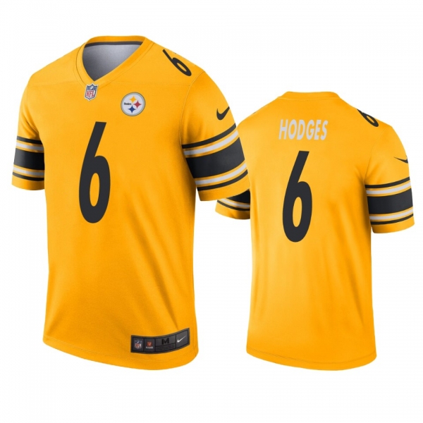 Pittsburgh Steelers Devlin Hodges Gold Inverted Legend Jersey