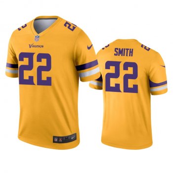 Minnesota Vikings Harrison Smith Gold Inverted Legend Jersey