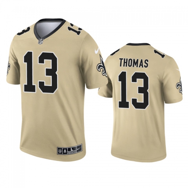 New Orleans Saints Michael Thomas Gold 2021 Inverted Legend Jersey