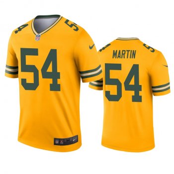 Green Bay Packers Kamal Martin Gold Inverted Legend Jersey