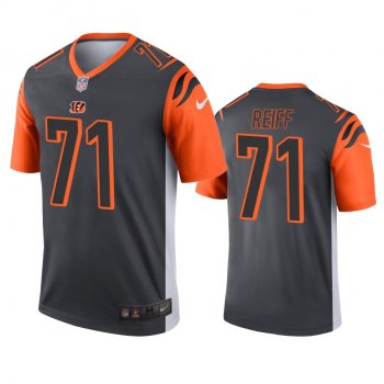 Cincinnati Bengals Riley Reiff Silver Inverted Legend Jersey