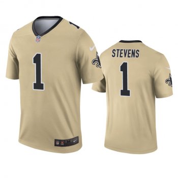 New Orleans Saints Tommy Stevens Gold Inverted Legend Jersey