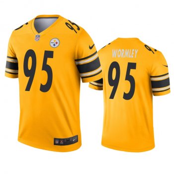 Pittsburgh Steelers Chris Wormley Gold Inverted Legend Jersey