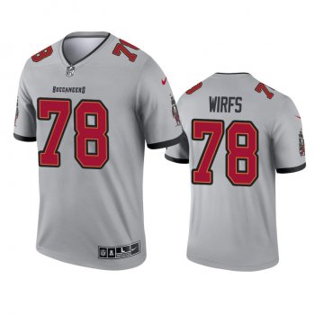 Tampa Bay Buccaneers Tristan Wirfs Gray 2021 Inverted Legend Jersey